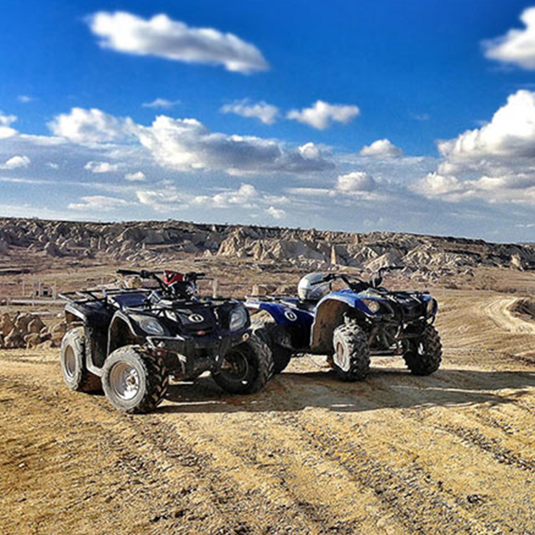 ATV’yle dolaşın, ata binin